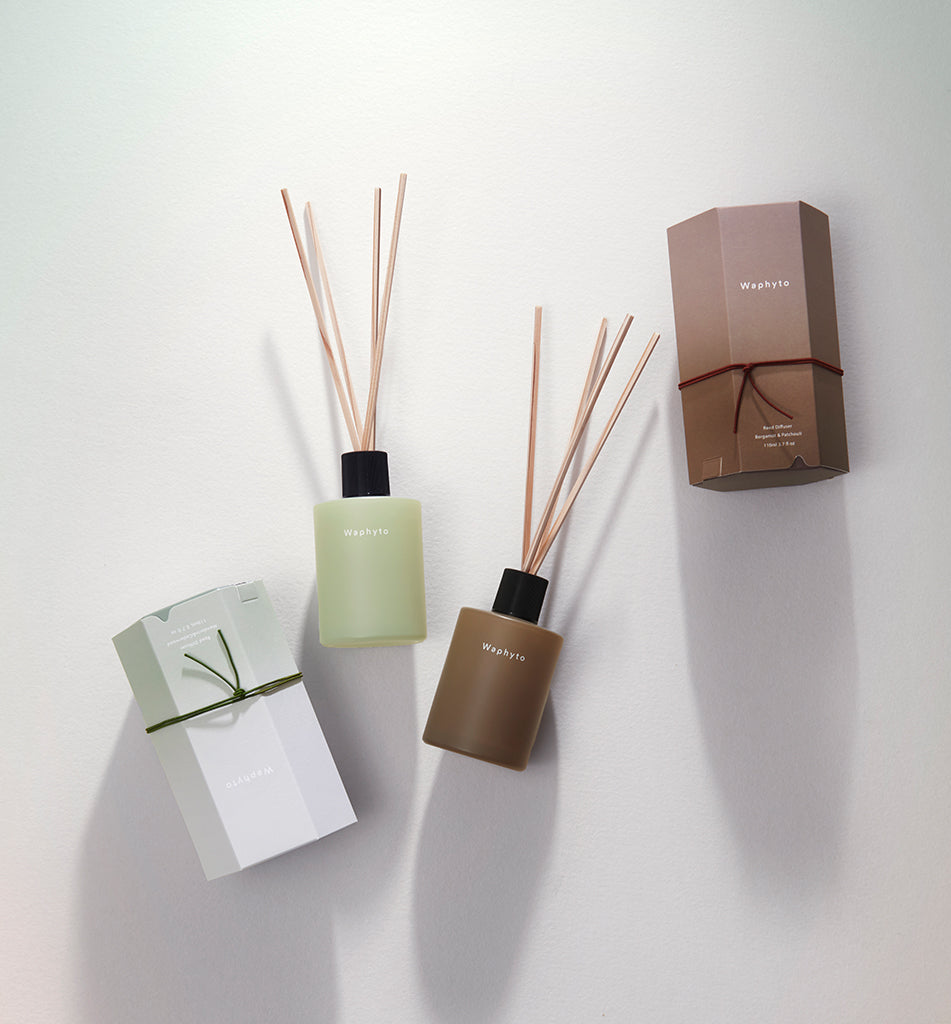 限定デザイン】リードディフューザー マンダリン＆シダーウッド