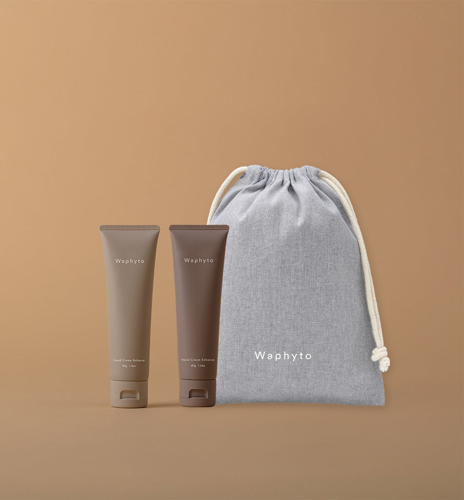 ホリデー限定】ハンドクリーム2種セット(巾着付) – Waphyto online store